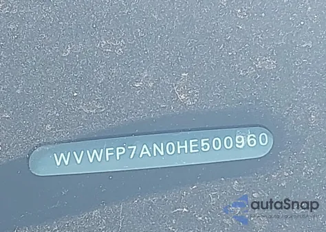 2017 Volkswagen Cc 2.0T R-Line Executive from USA, damaged, VIN WVWFP7AN0HE500960